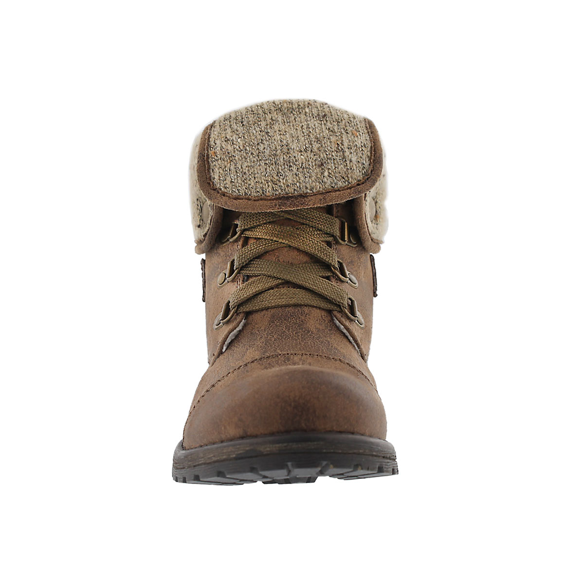 Lds Avery 2 brn lace up casual boot