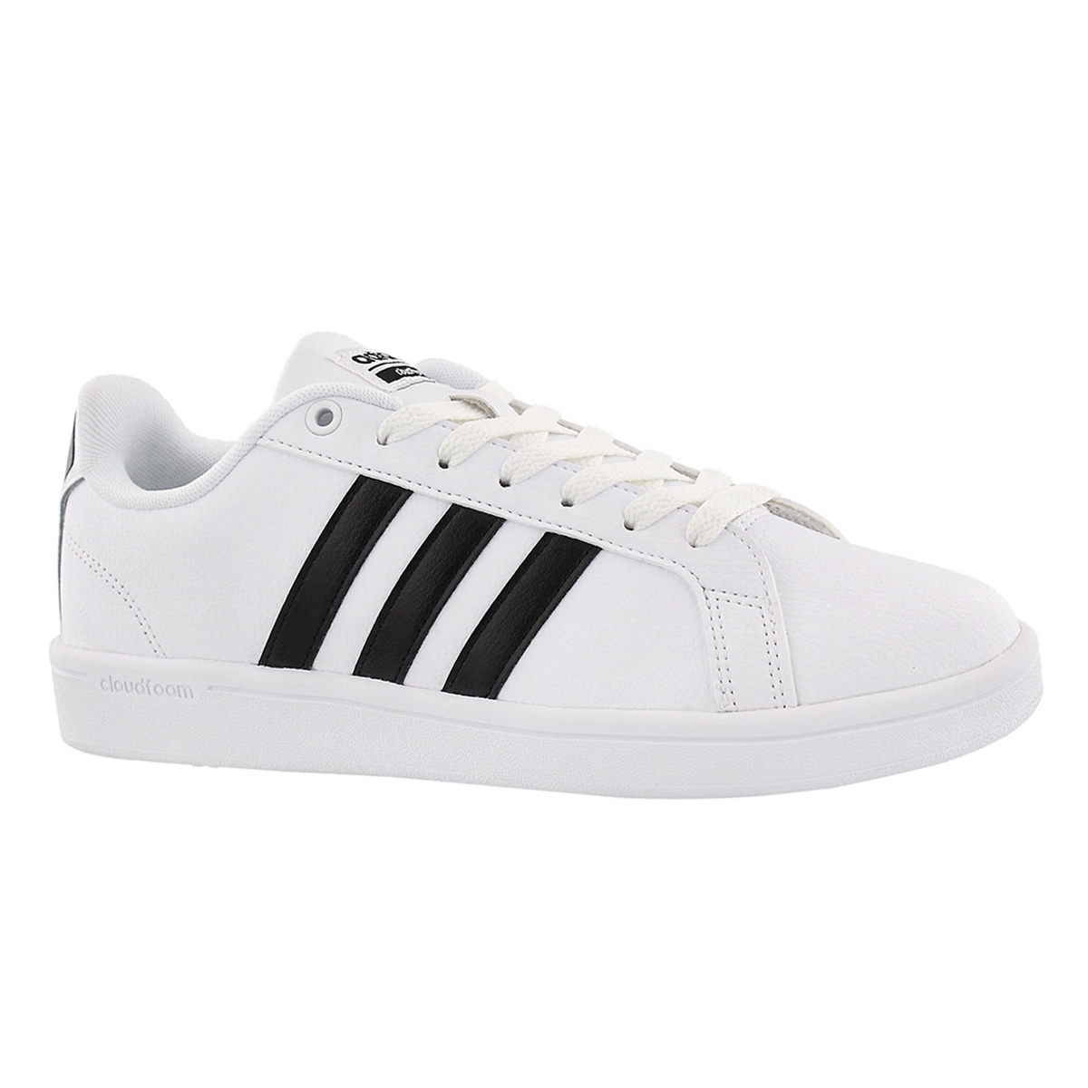 Lds Cloudfoam Advantage wht/blk sneakr