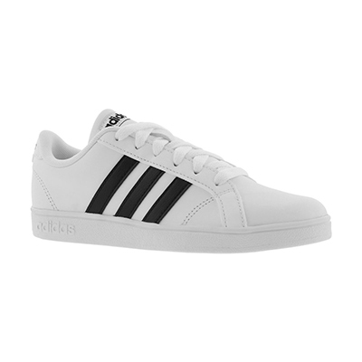 Kids Adidas Cloudfoam Ultimate K Running Shoes White Kids Adidas Cloudfoam Ultimate K Running Shoes White