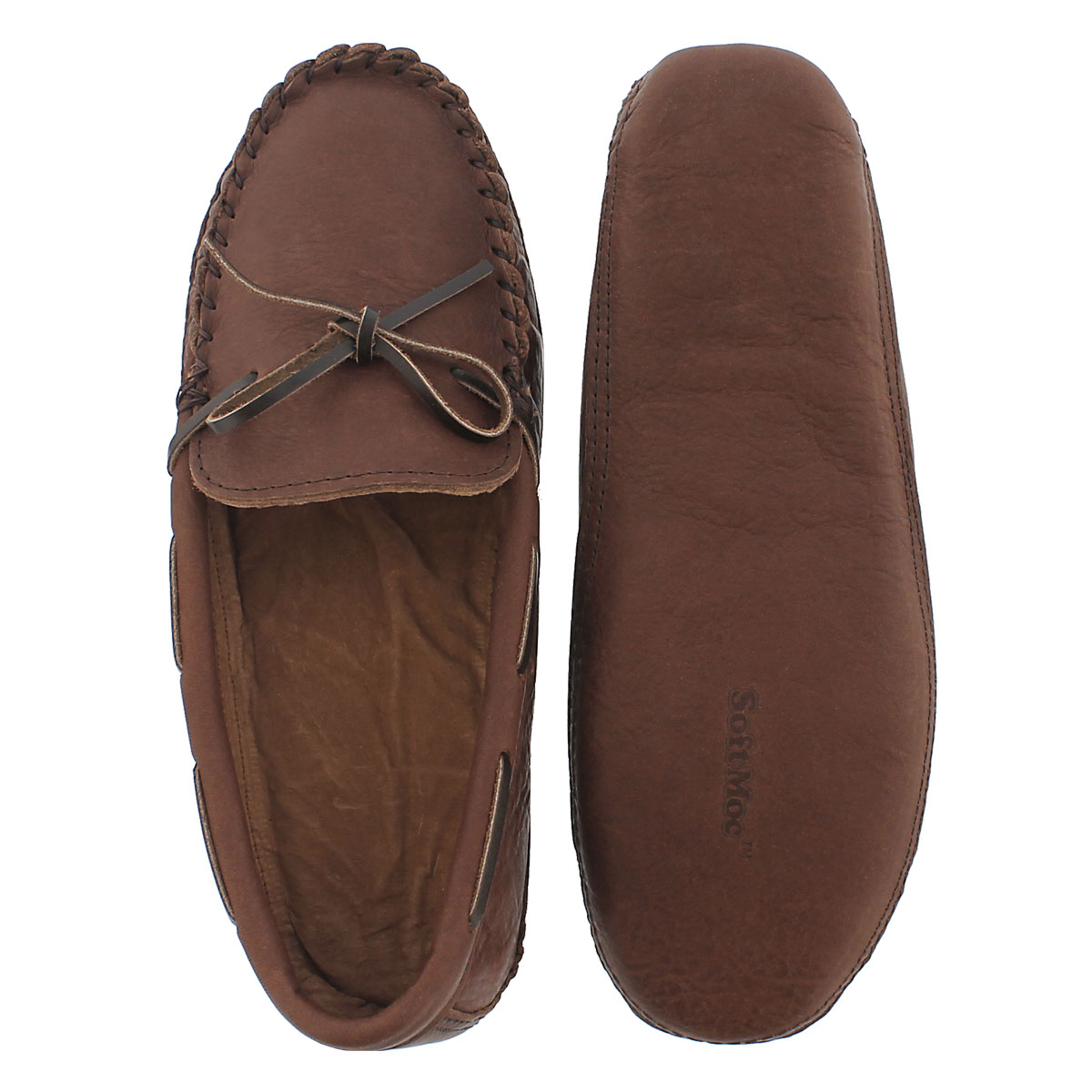 Mns 1471 brown lthr moccasin