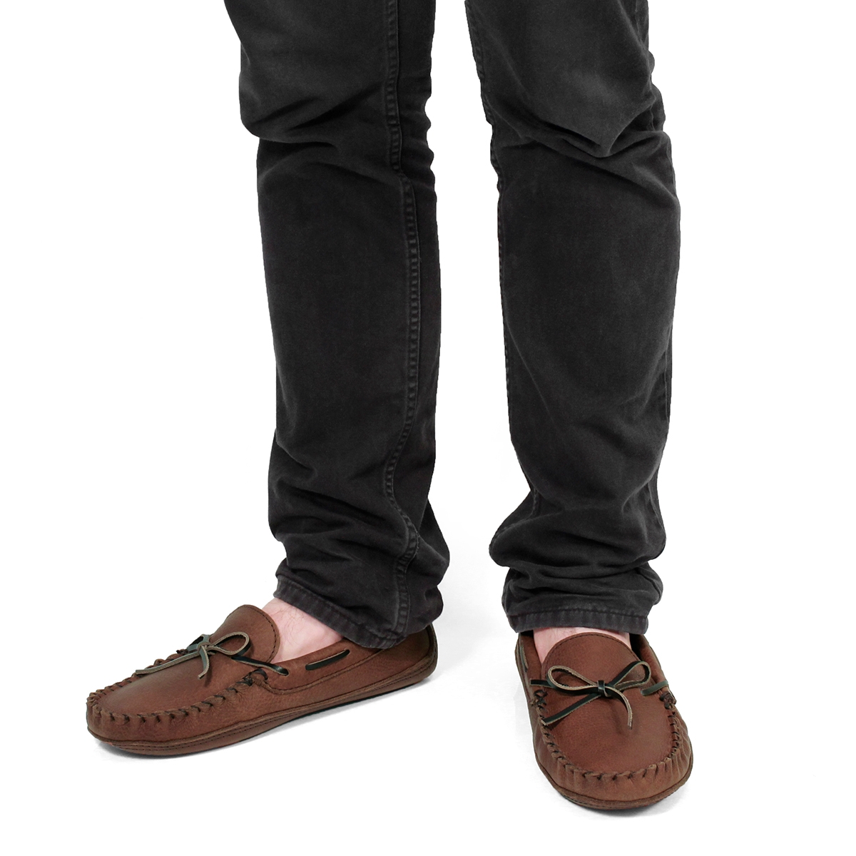 Mns 1471 brown lthr moccasin