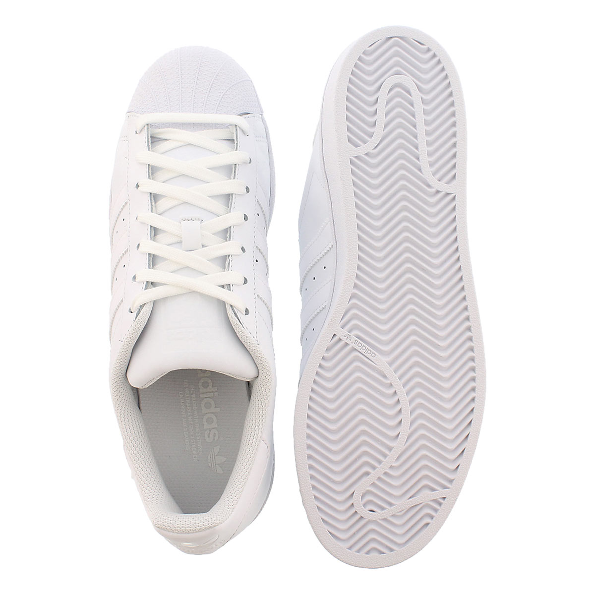 Mns Superstar wht/wht fashion sneaker