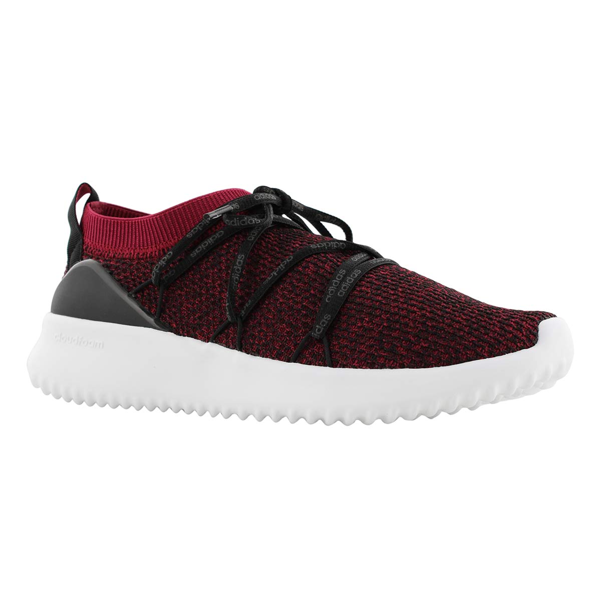 Lds Ultimamotion ruby/blk slip on runner