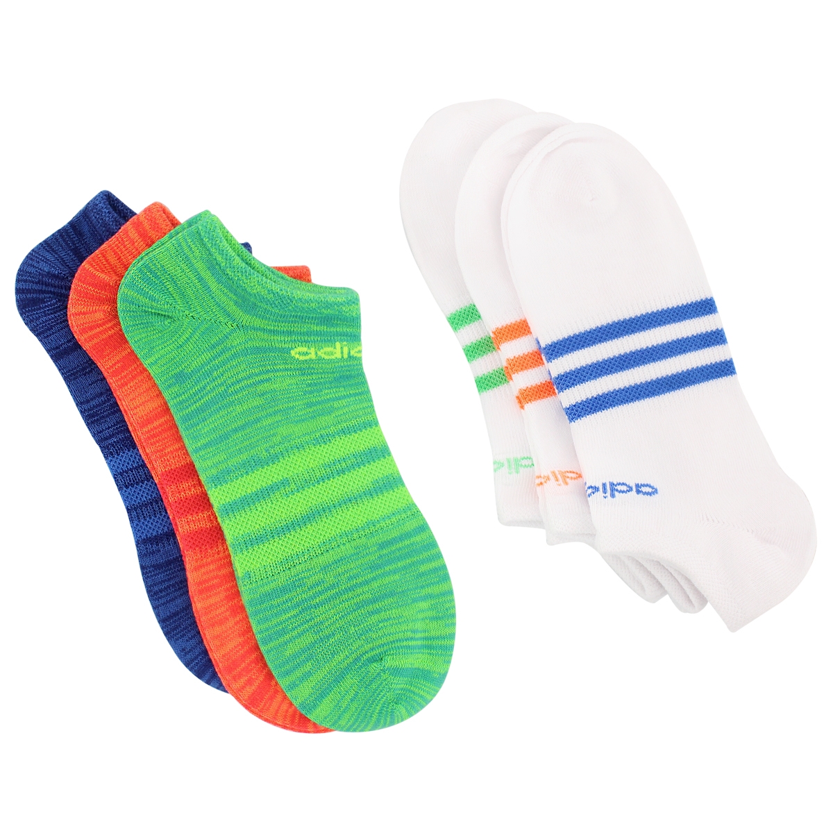 Lds Superlite multi no show sock-6pk