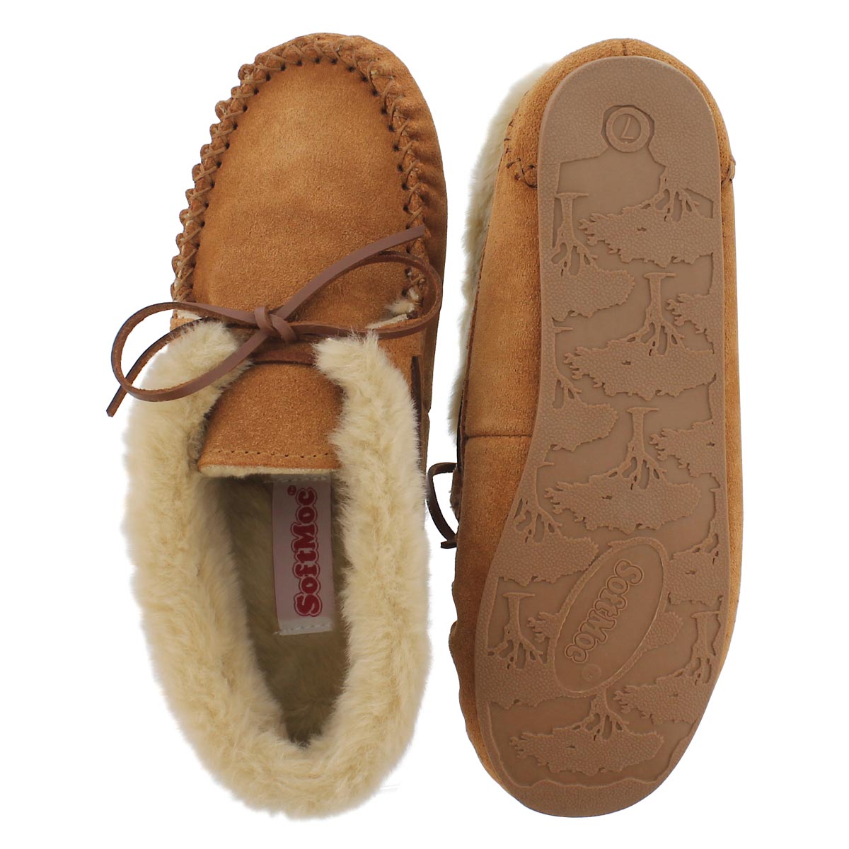 Lds Bali Hi Plain chestnut moc bootie