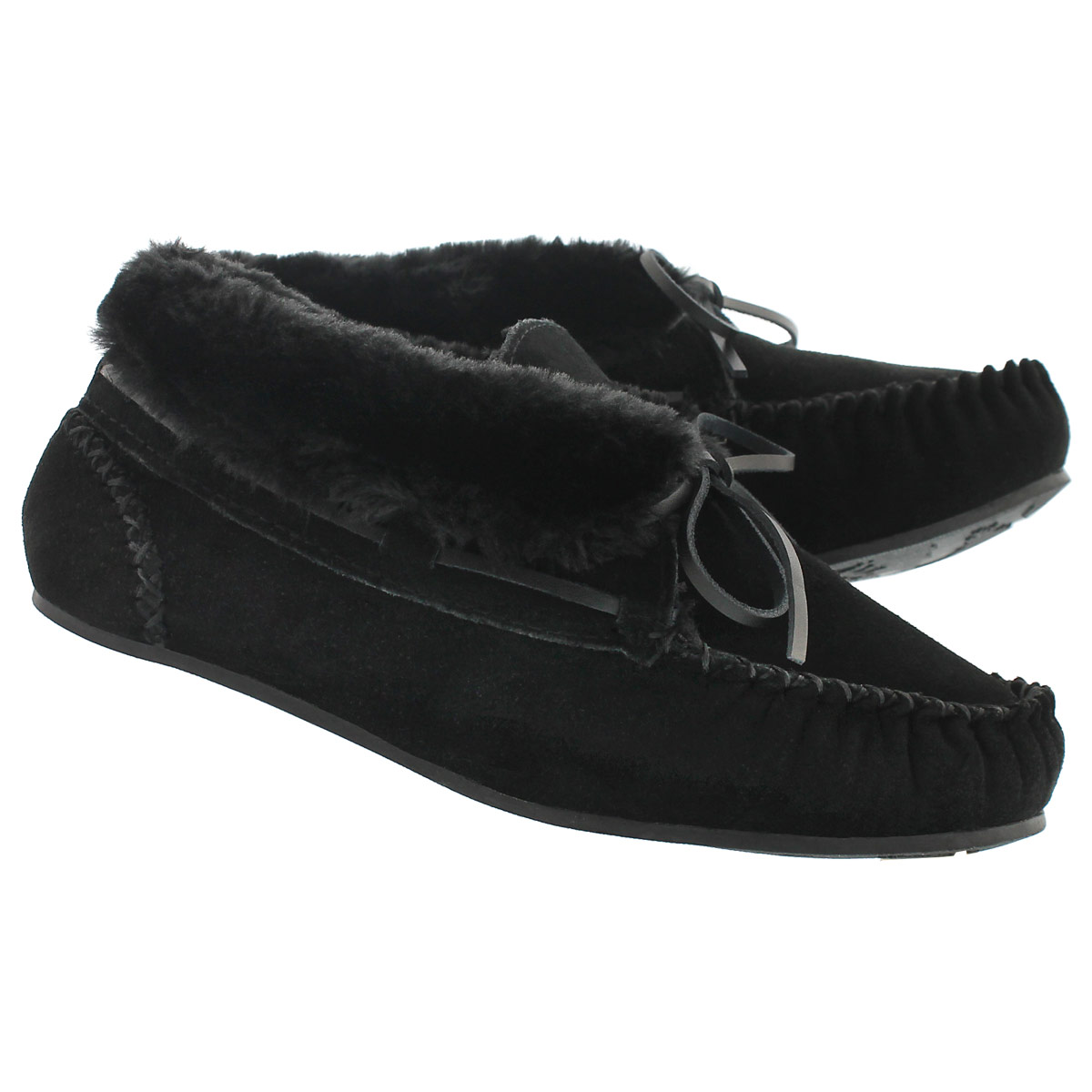 Lds Bali Hi Plain black/black moc bootie