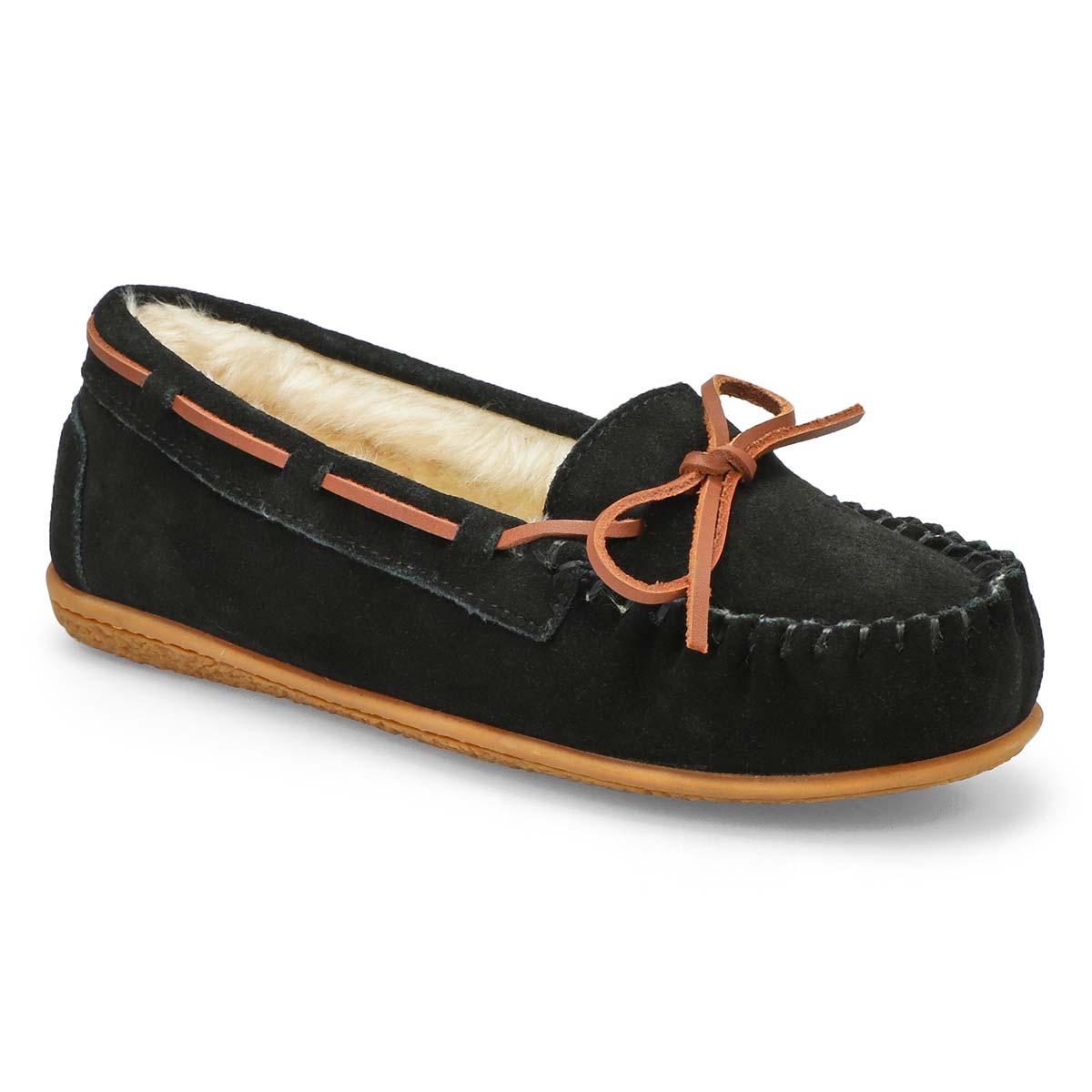 Womens Bali Supreme Ballerina SoftMocs - Black