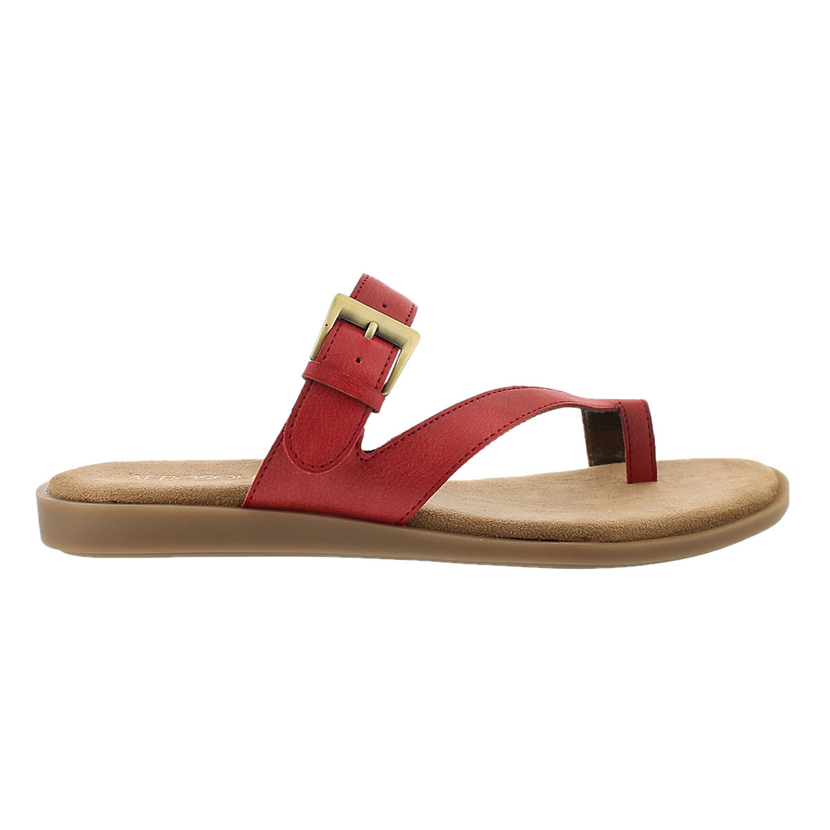 Lds Band Master red toe loop sandal