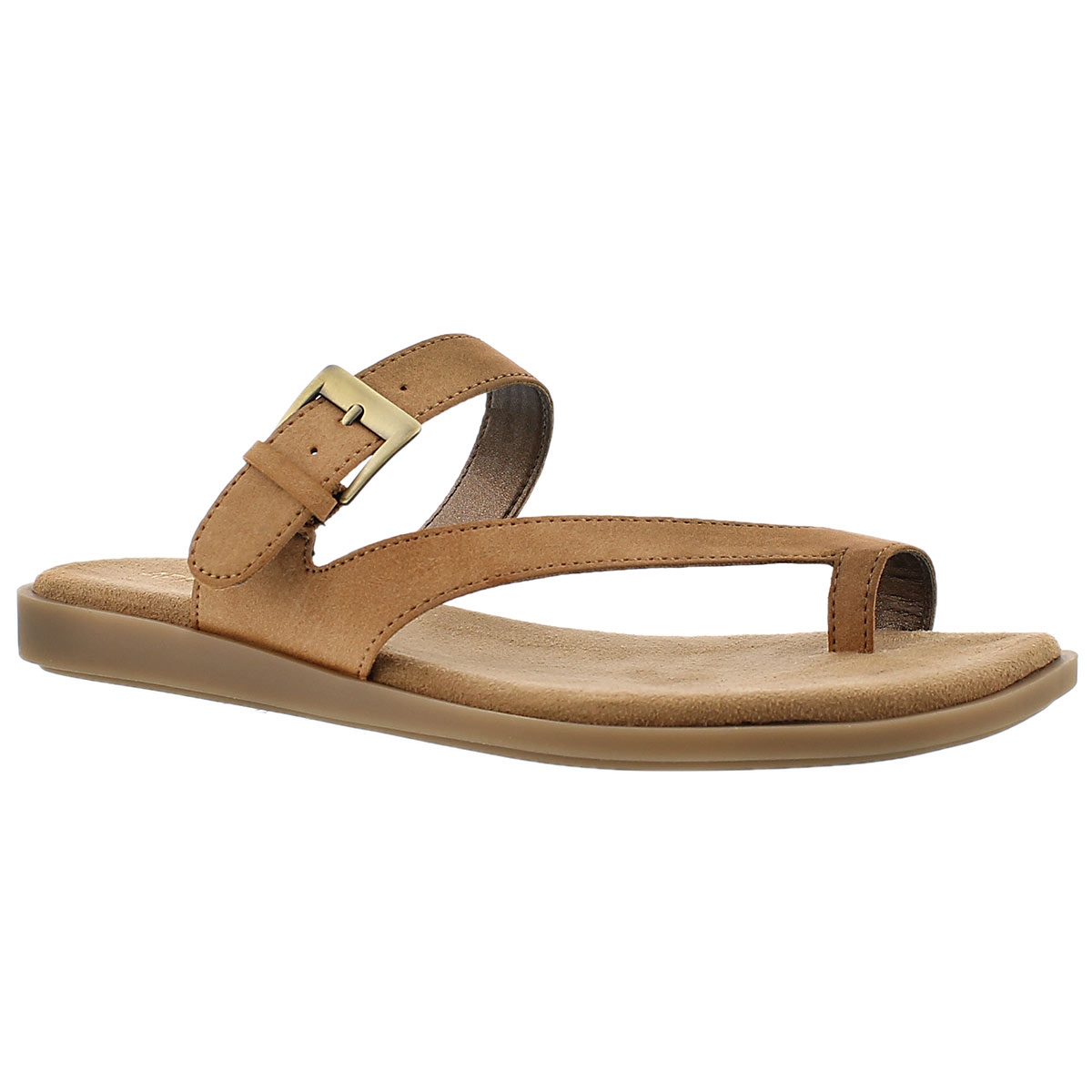 Lds Band Master tan toe loop sandal