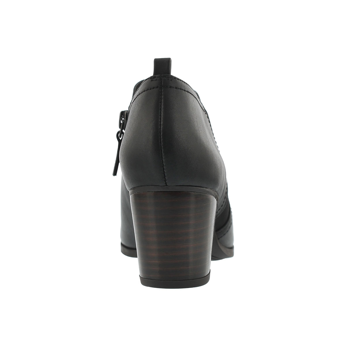 Lds Banner black low dress bootie