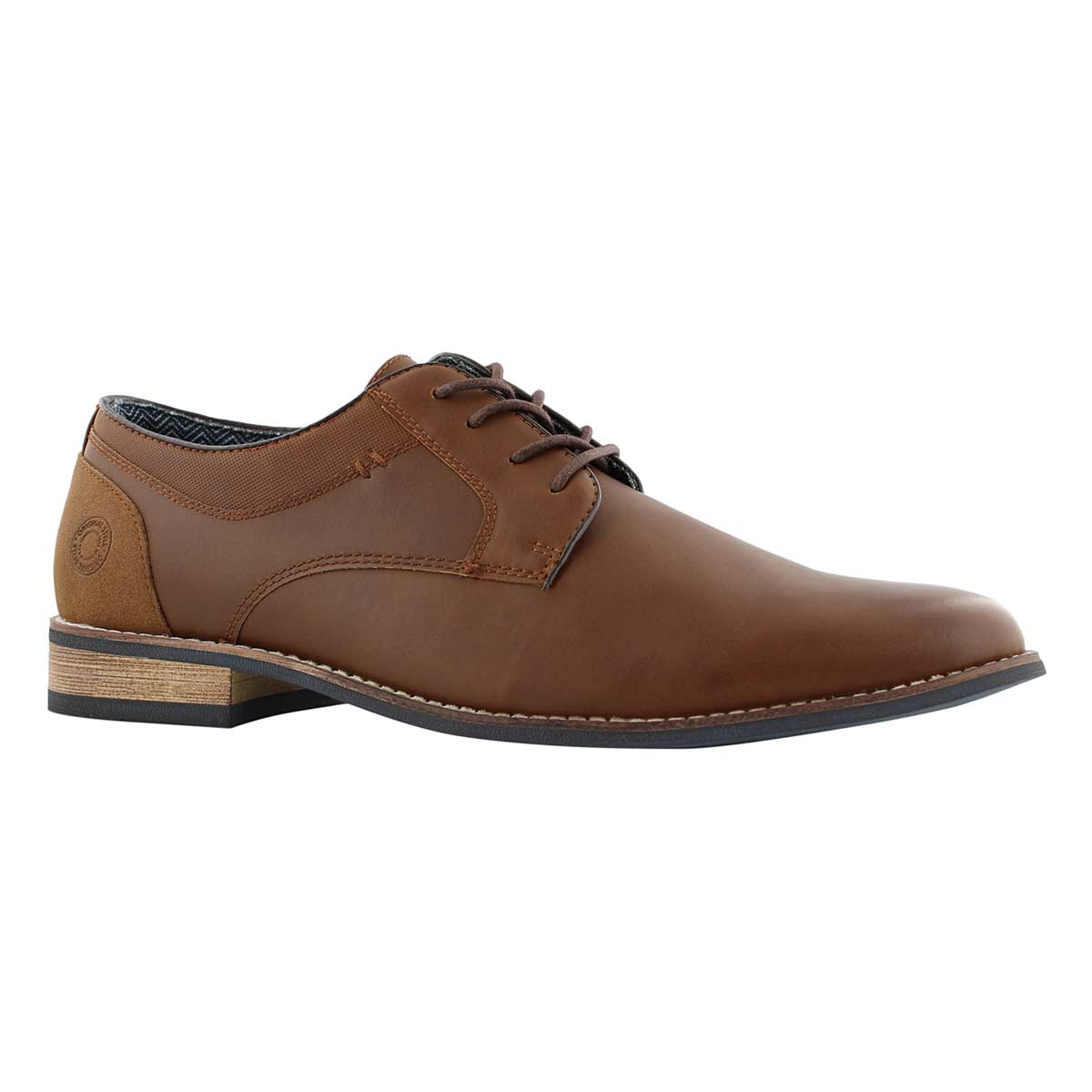 Mns Barclay cognac lace up dress oxford