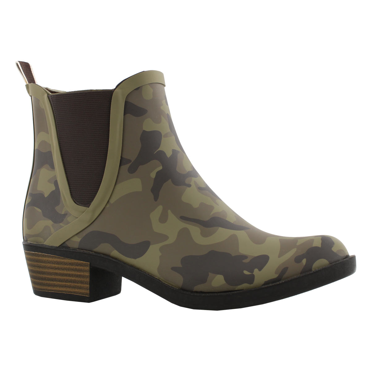 Lds Basel H20 camo chelsea rain boot