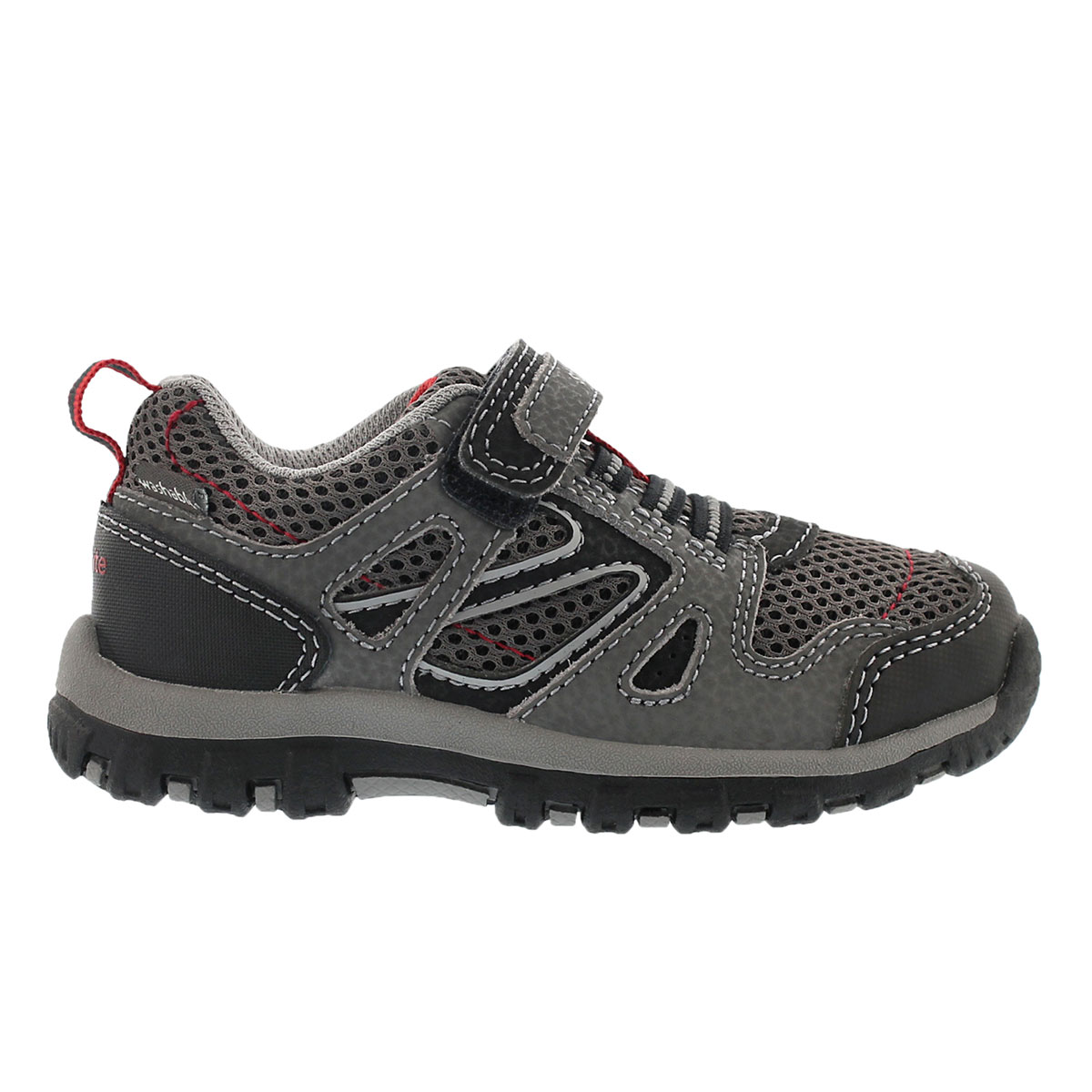 Infs M2P Artin grey hook & loop sneaker