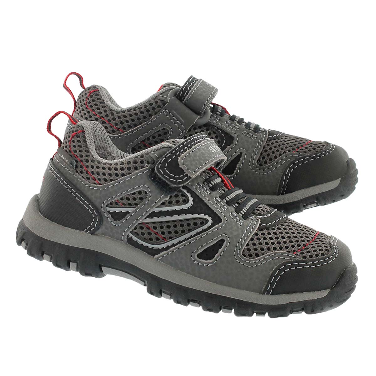 Infs M2P Artin grey hook & loop sneaker