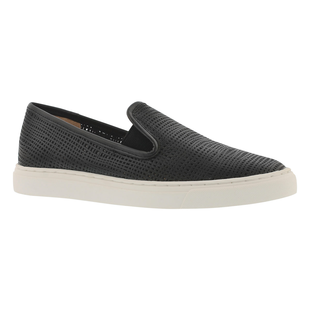 Women's BECKER black casual slip on shoes