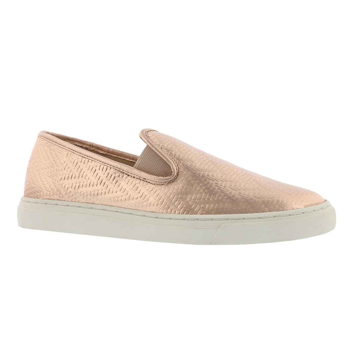 Lds Becker pale rose casual slip on shoe