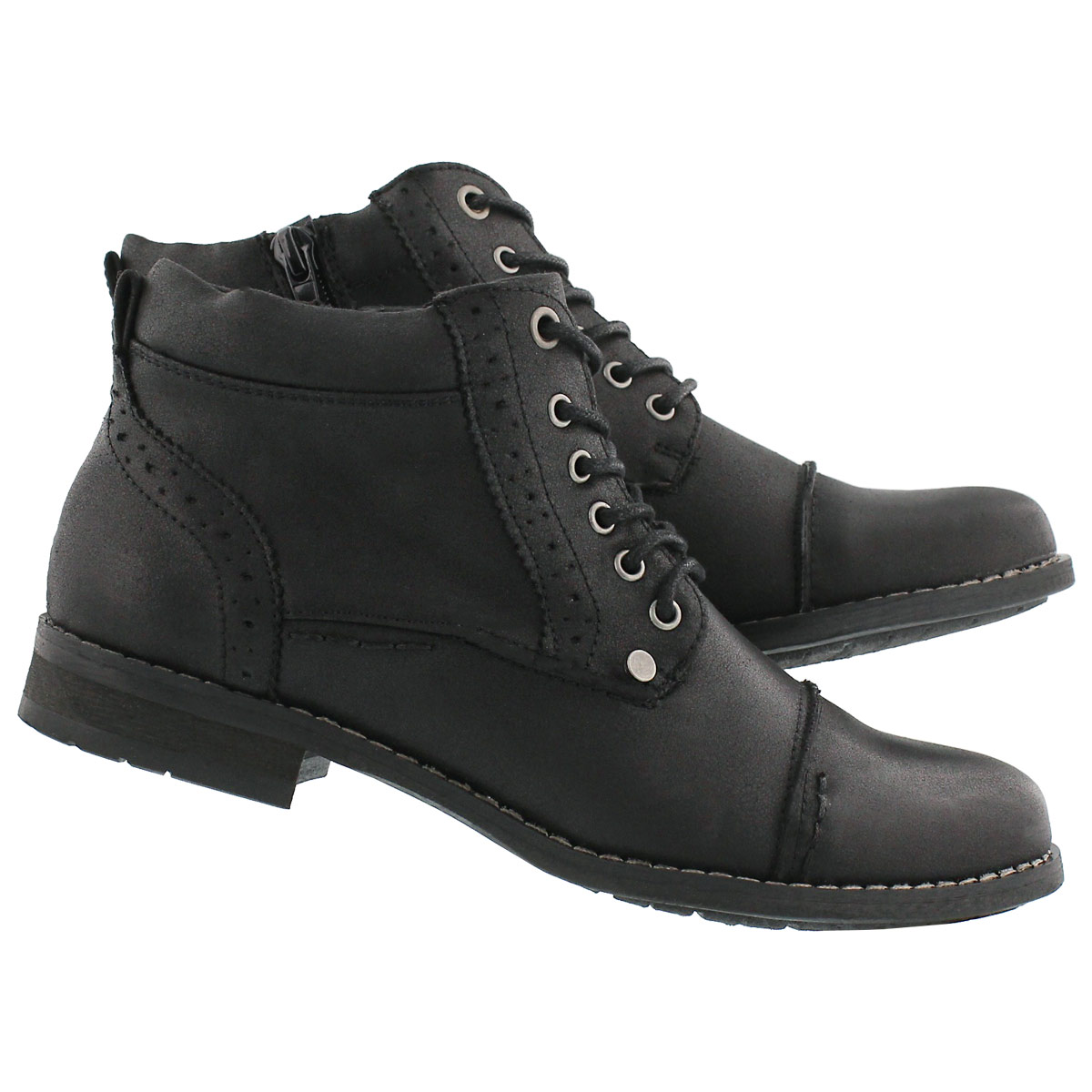 Lds Belicia II black lace up ankle boot