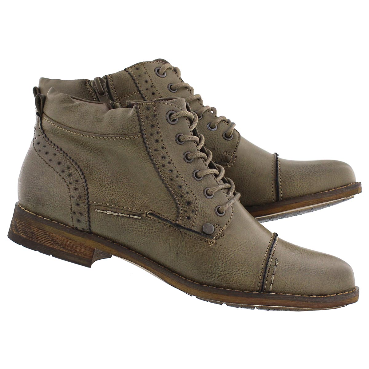 Lds Belicia II taupe lace up ankle boot