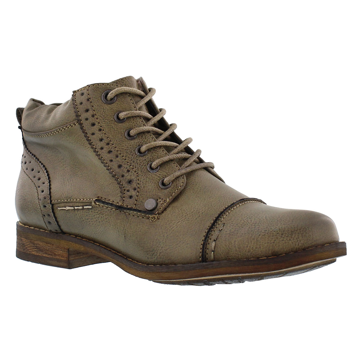 Lds Belicia II taupe lace up ankle boot