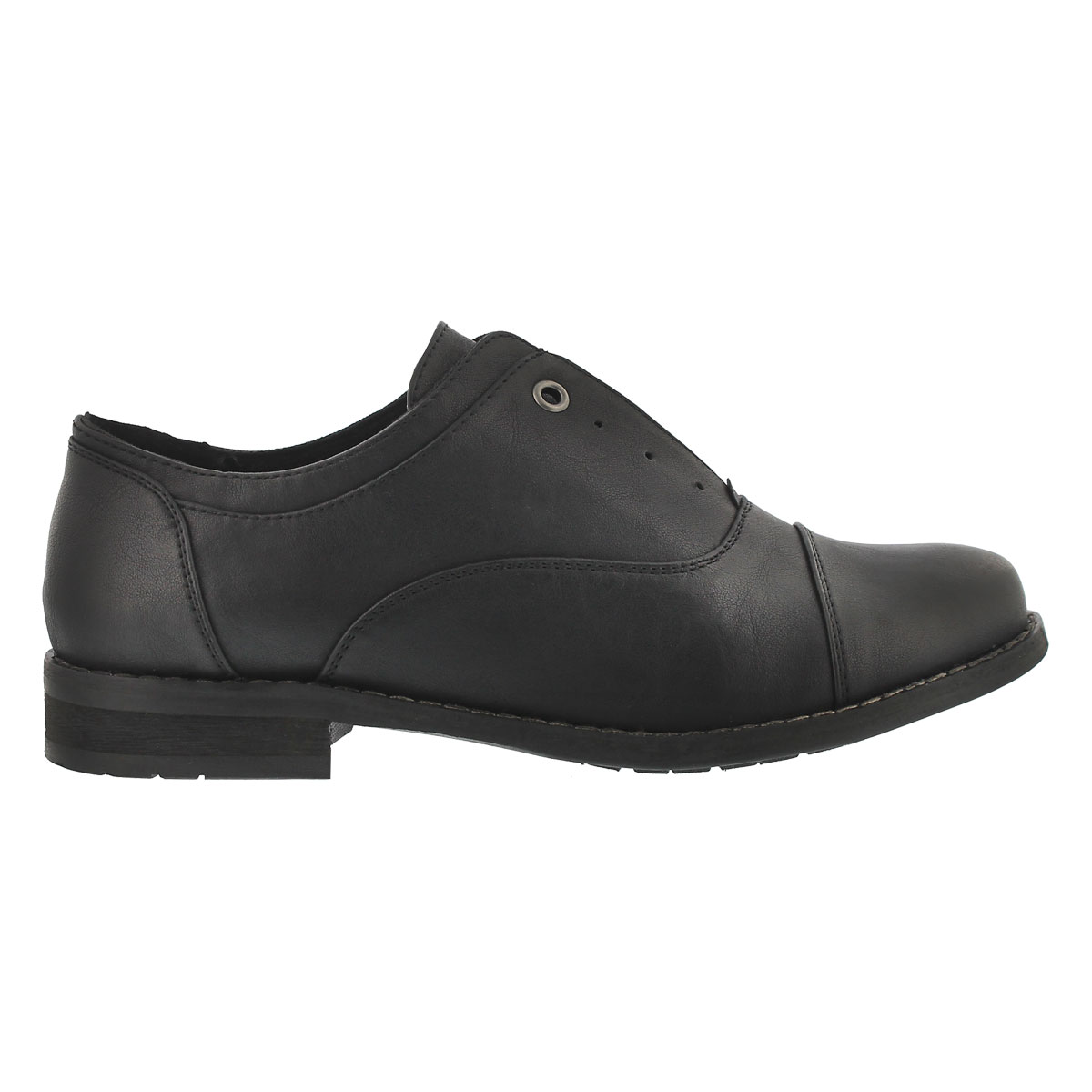 Lds Benicia blk laceless oxford