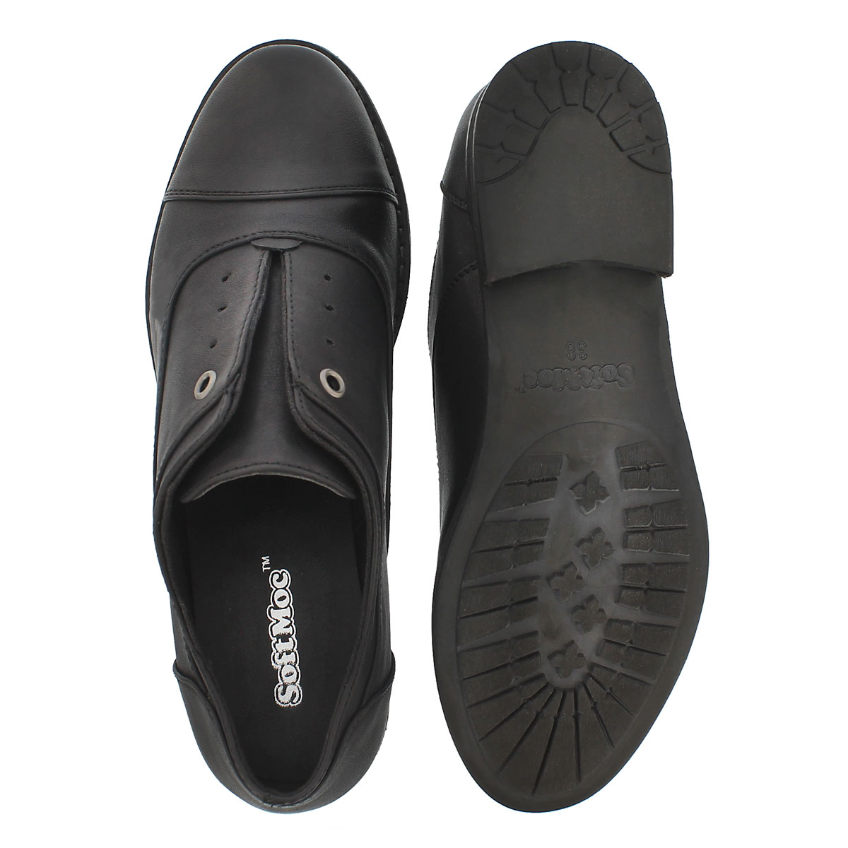 Lds Benicia blk laceless oxford