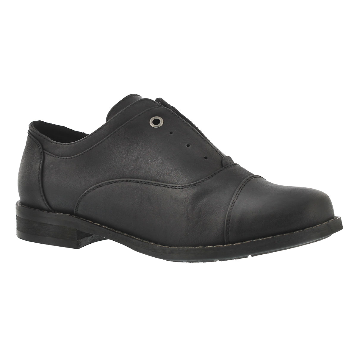 Lds Benicia blk laceless oxford