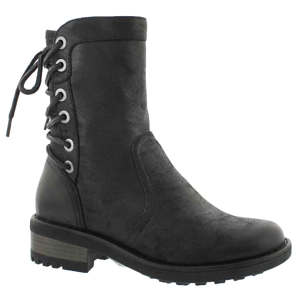 Women's BERNADINE black casual ankle boot