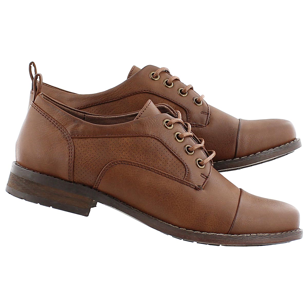 Lds Besilia rust lace up oxford