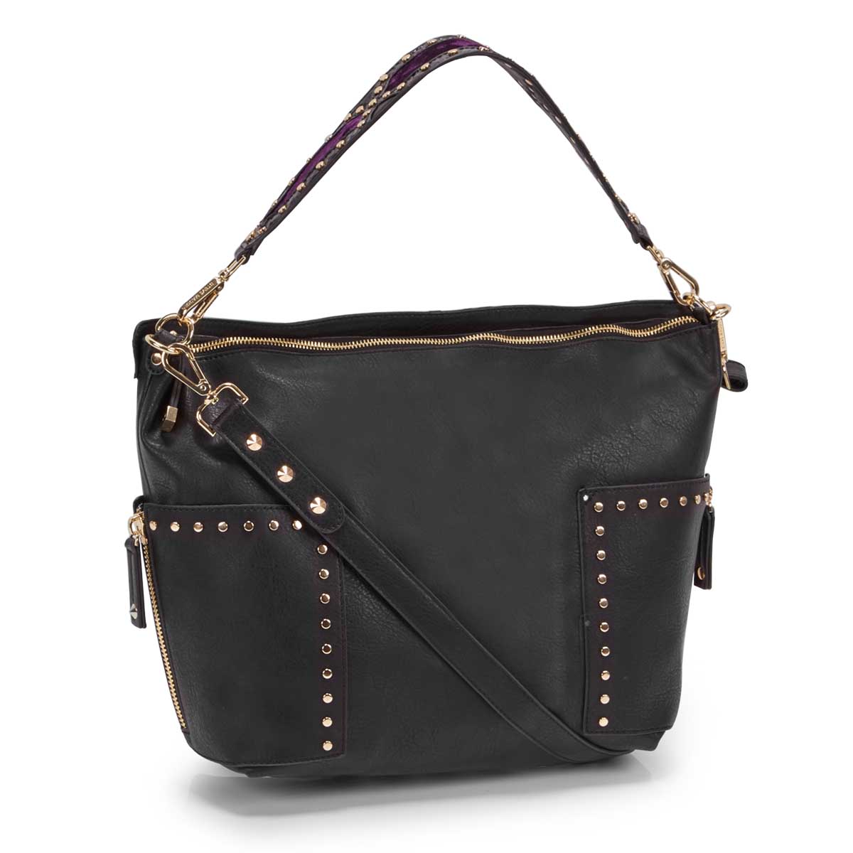 Women's BFRAN black hobo bag