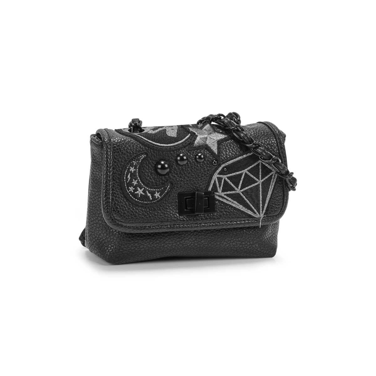 Women's BHAYLEY black crossbody bag