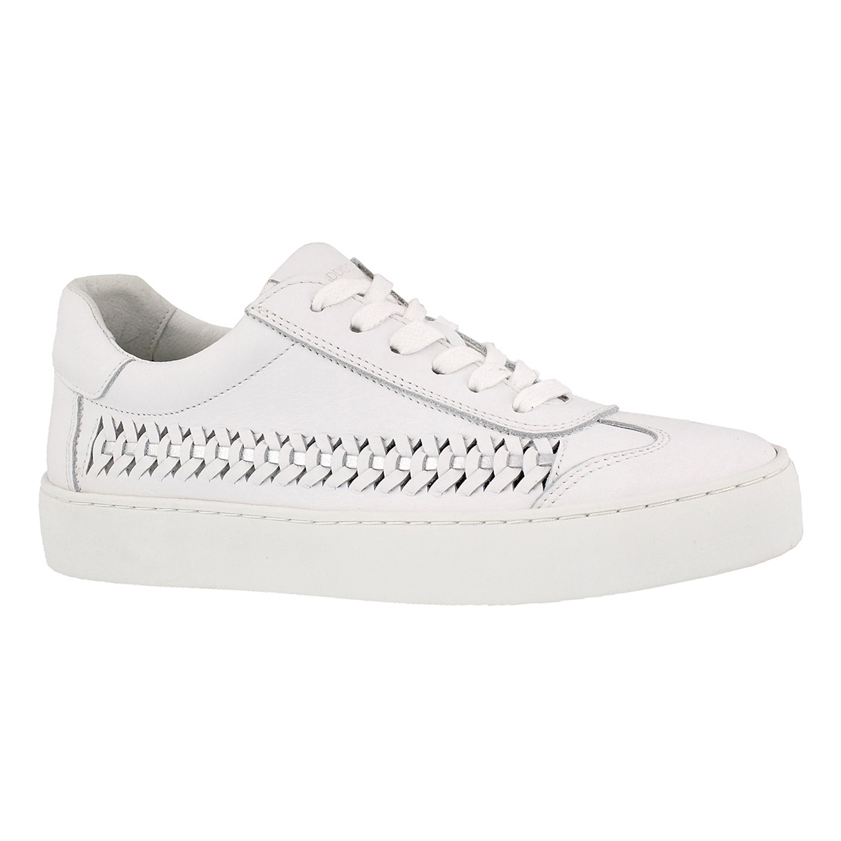 Lds Biana white casual lace up sneaker