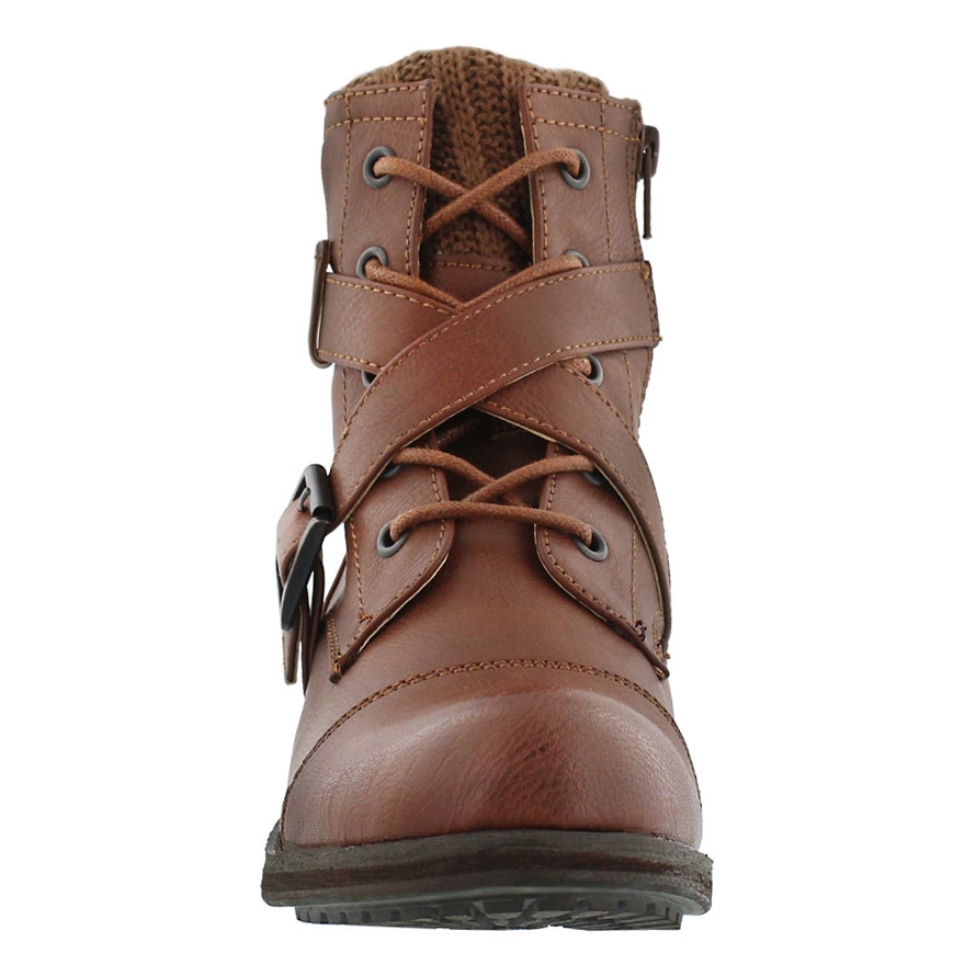 Lds Bindi cognac casual ankle boot