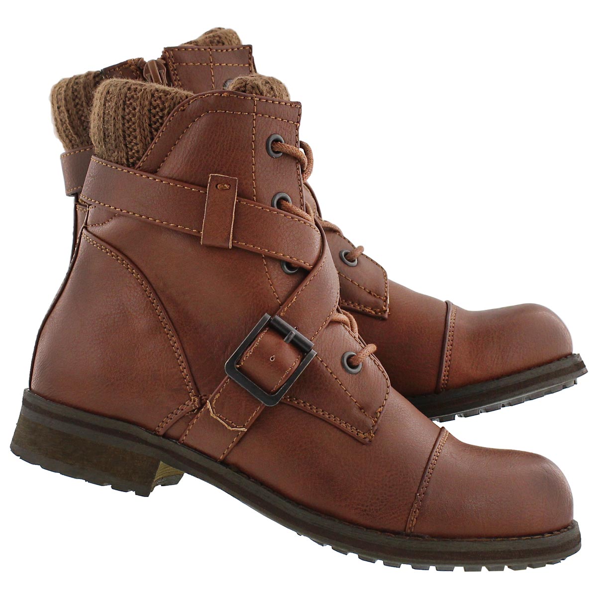 Lds Bindi cognac casual ankle boot