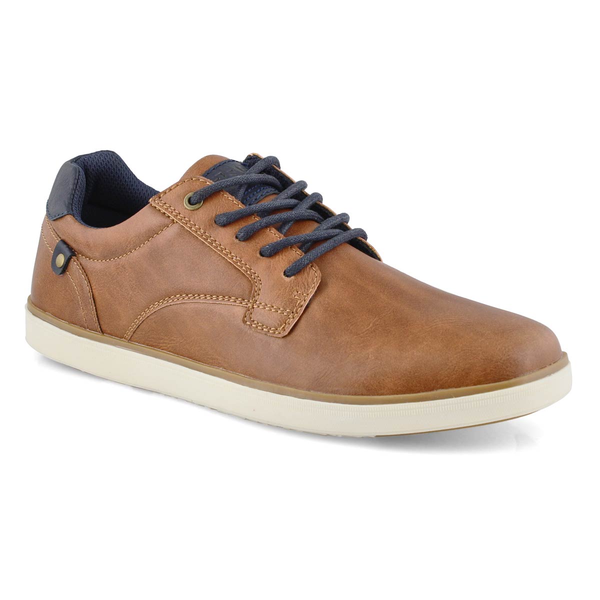 Mns Bishop cognac lace up casual sneaker
