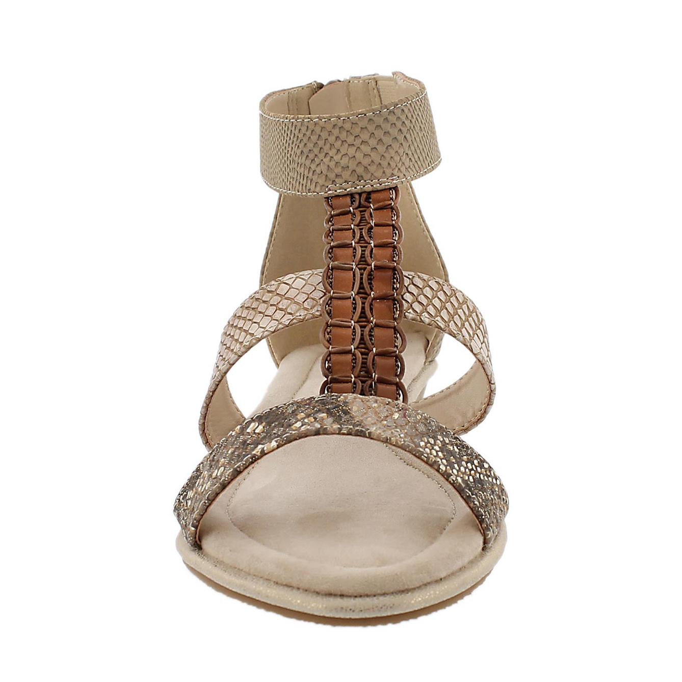 Lds Bjork skin wdg t-strap sandal
