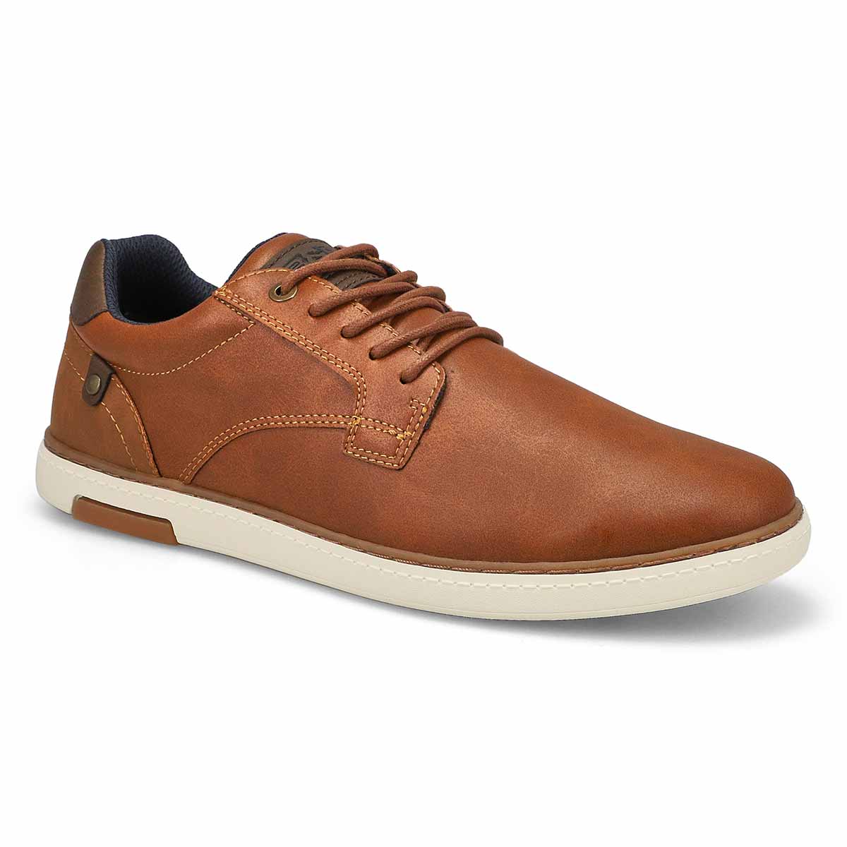 Mens Bjorn Lace Up Casual Oxford - Cognac