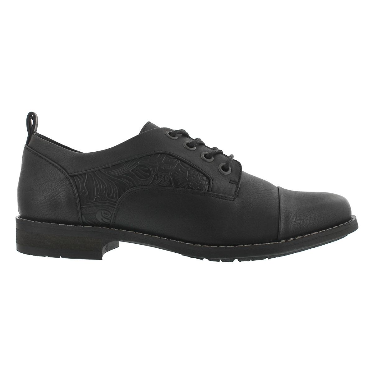 Lds Blanchette black lace up oxford