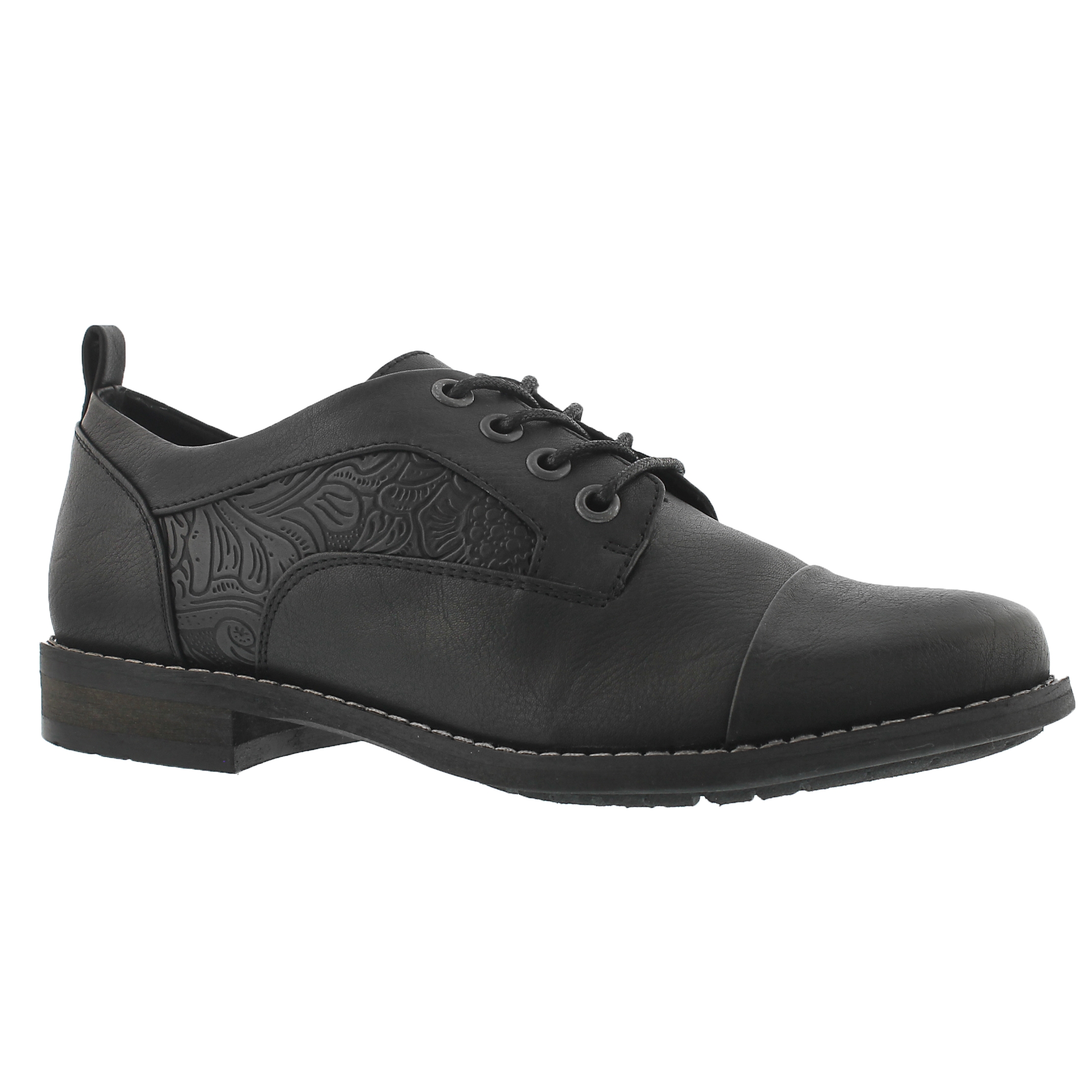 Lds Blanchette black lace up oxford