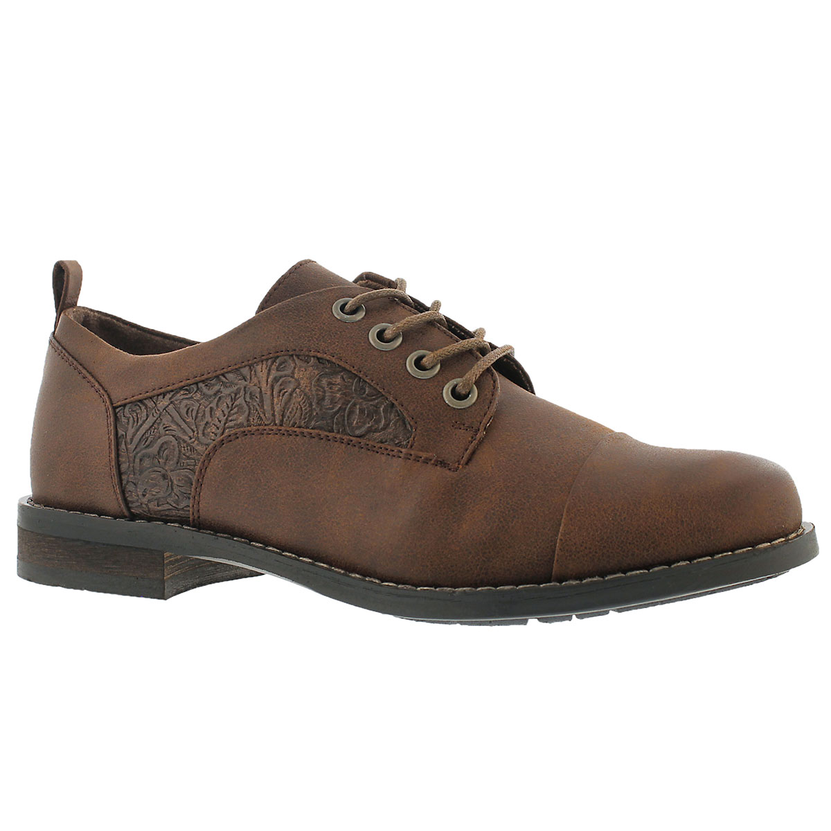 tan oxfords womens