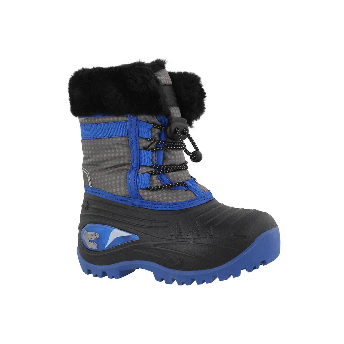 Infants' BLAZE blue wtpr light up winter boots
