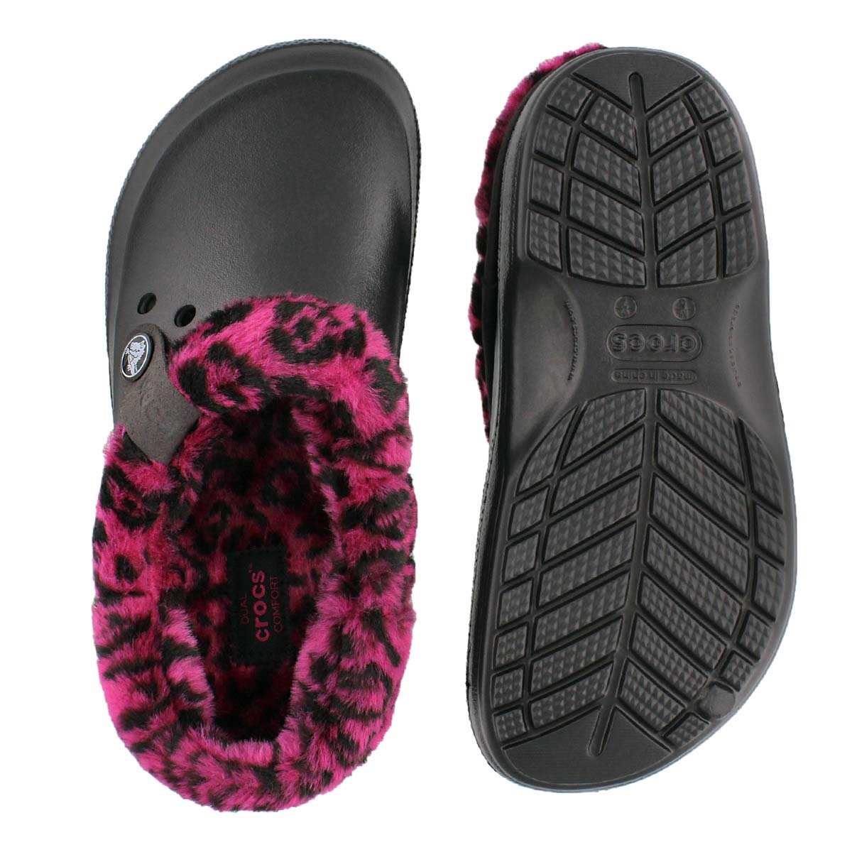 Lds Blitzen II Graphic blk/berry clog