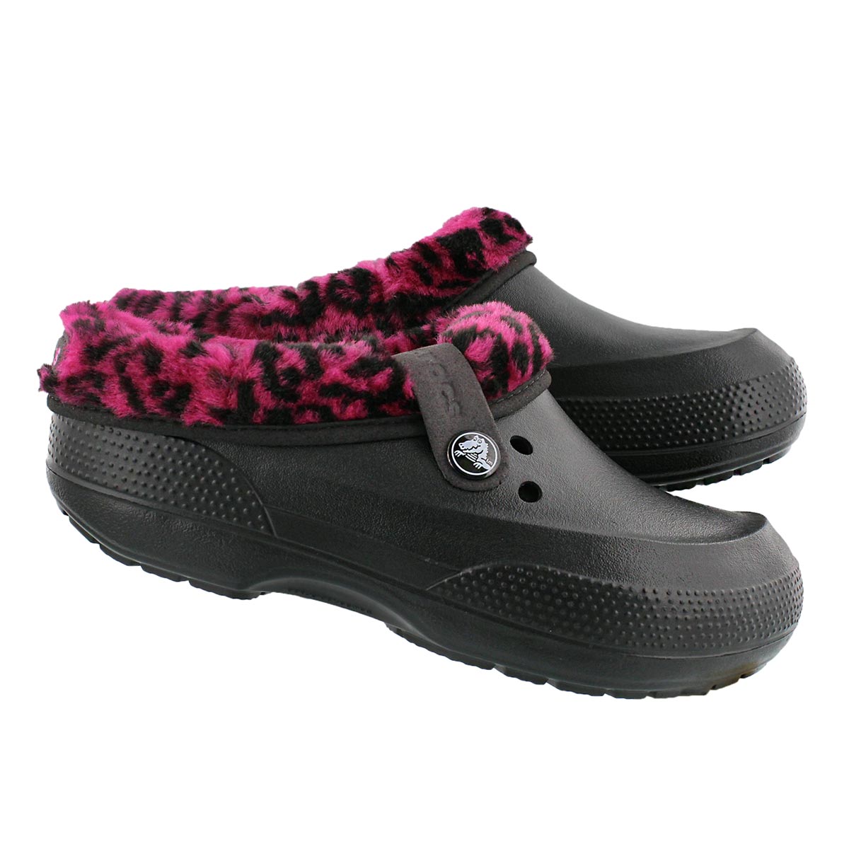 Lds Blitzen II Graphic blk/berry clog