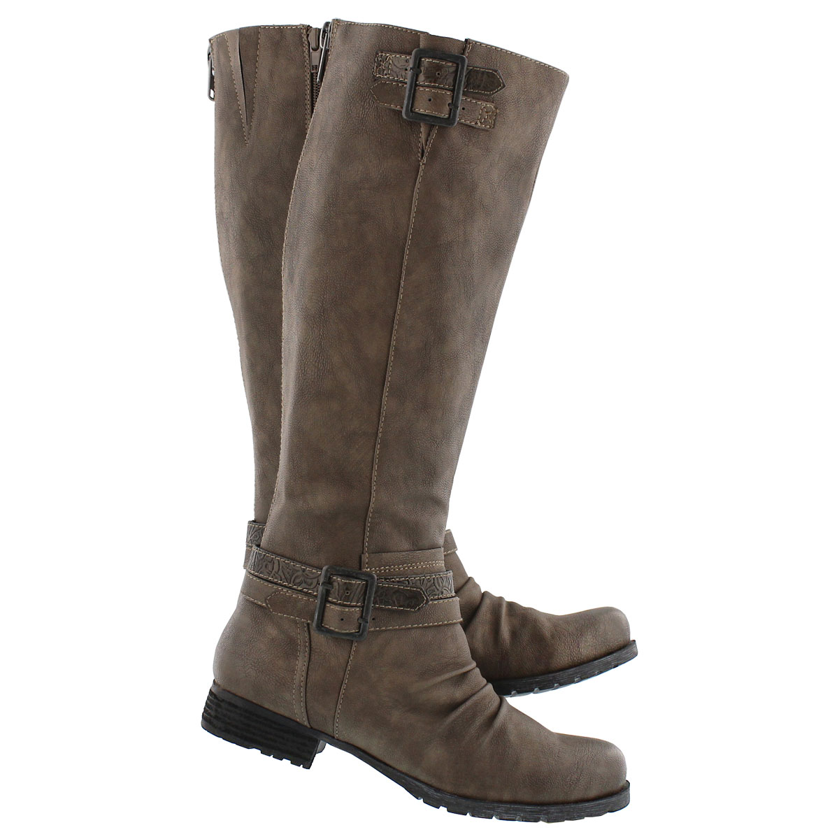 Botte d'équitation Blixi II, gris, femme