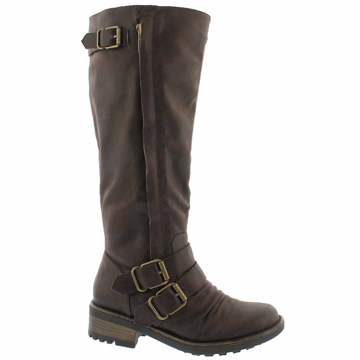 Women's BLIXI III dark brown riding boots