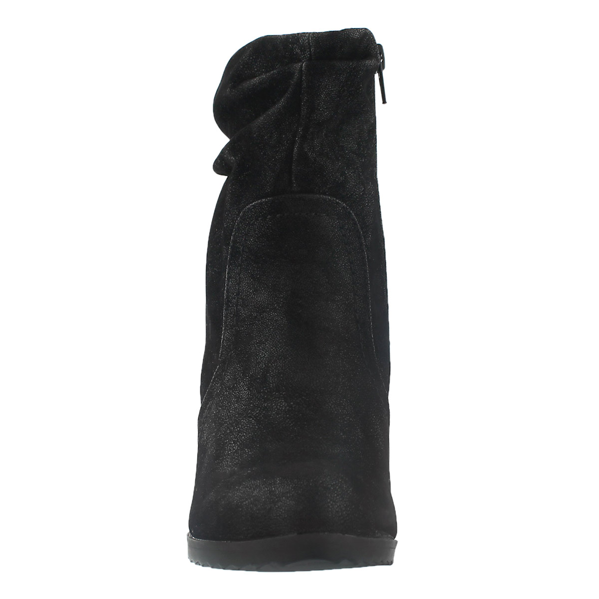 Lds Blondie Lo blk wedge ankle boot