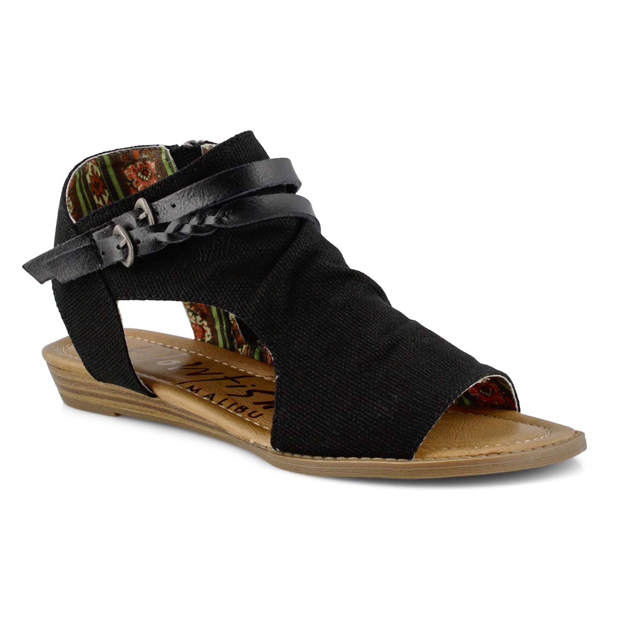 Lds Blumoon black casual sandal