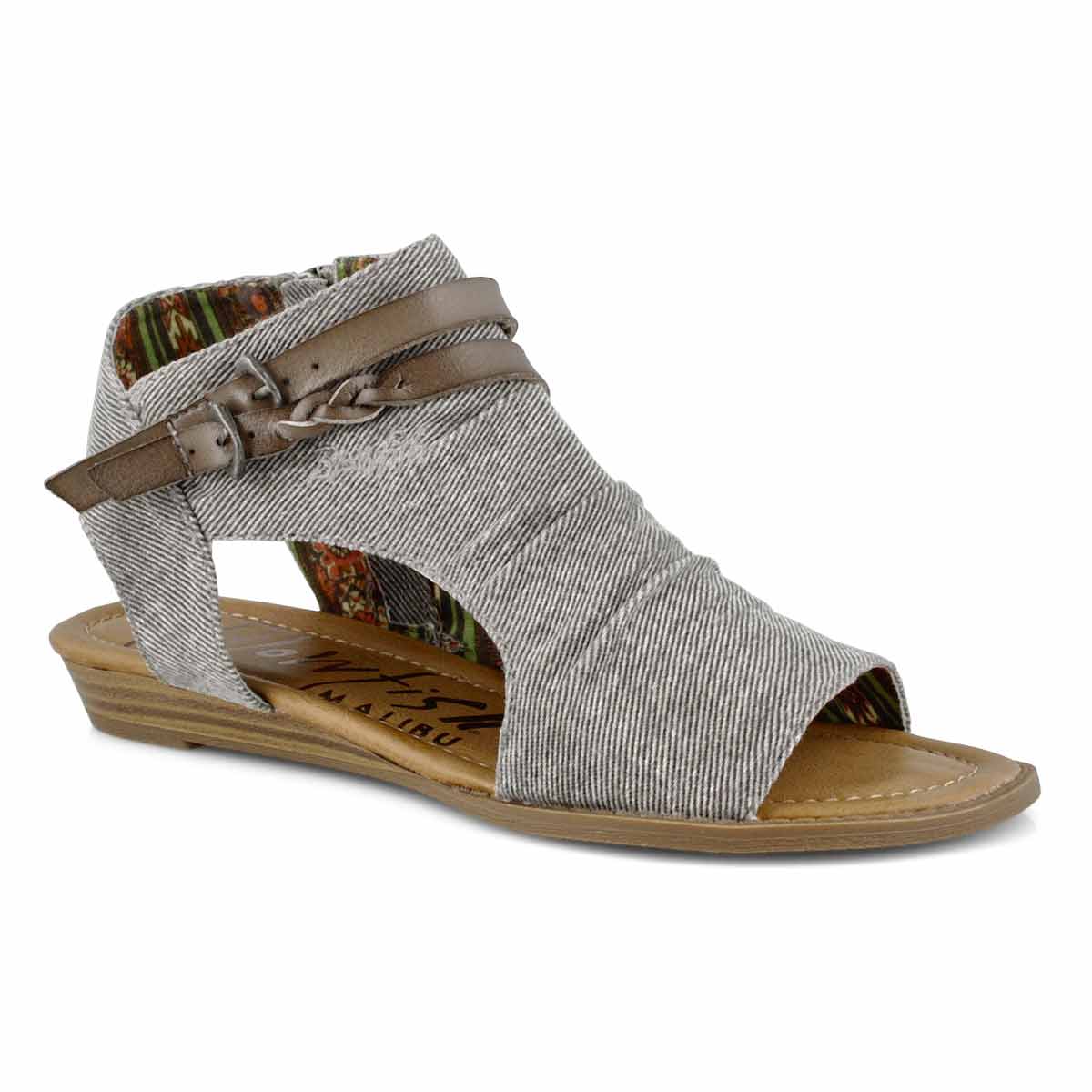 Lds Blumoon grey casual sandal