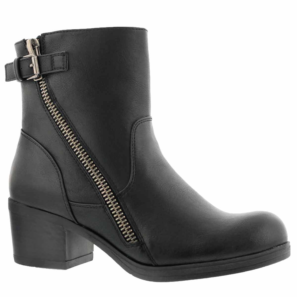Women's BOBBI JEAN black casual ankle boots