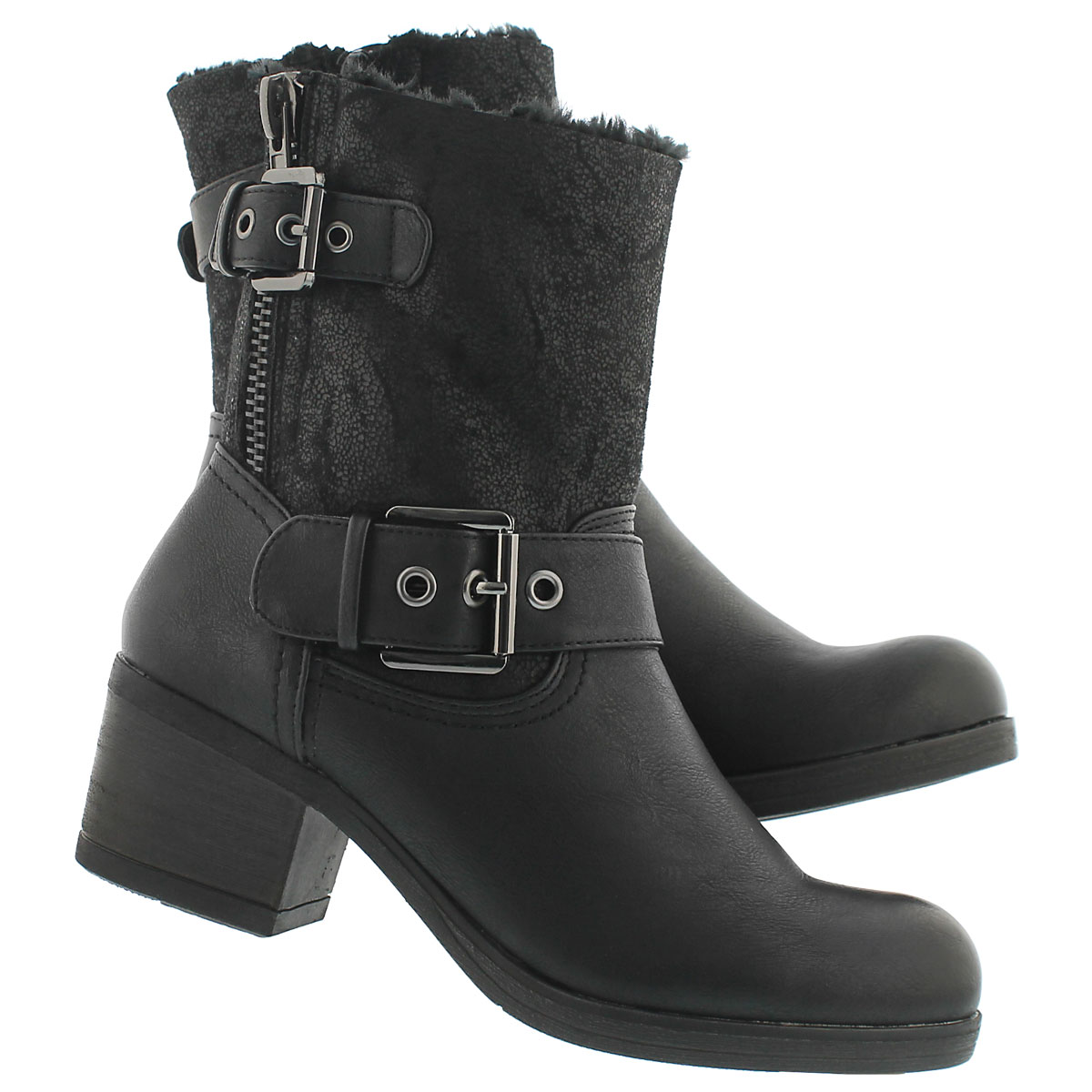 Lds Bobbi Jo2 blk casual boots