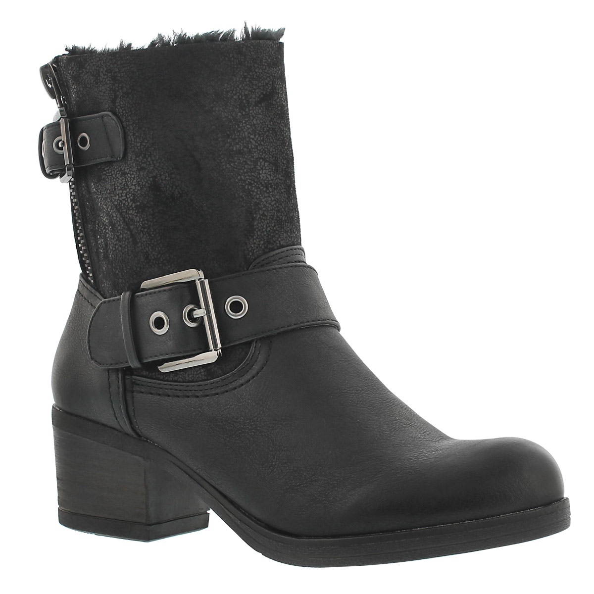 Lds Bobbi Jo2 blk casual boots